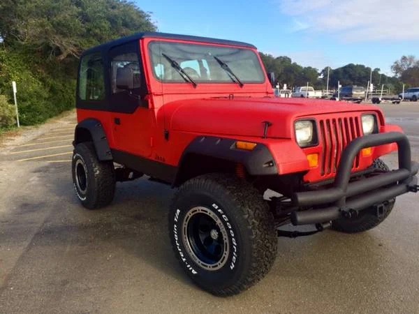 Customer vehicle serviced at Bayside Jeeps