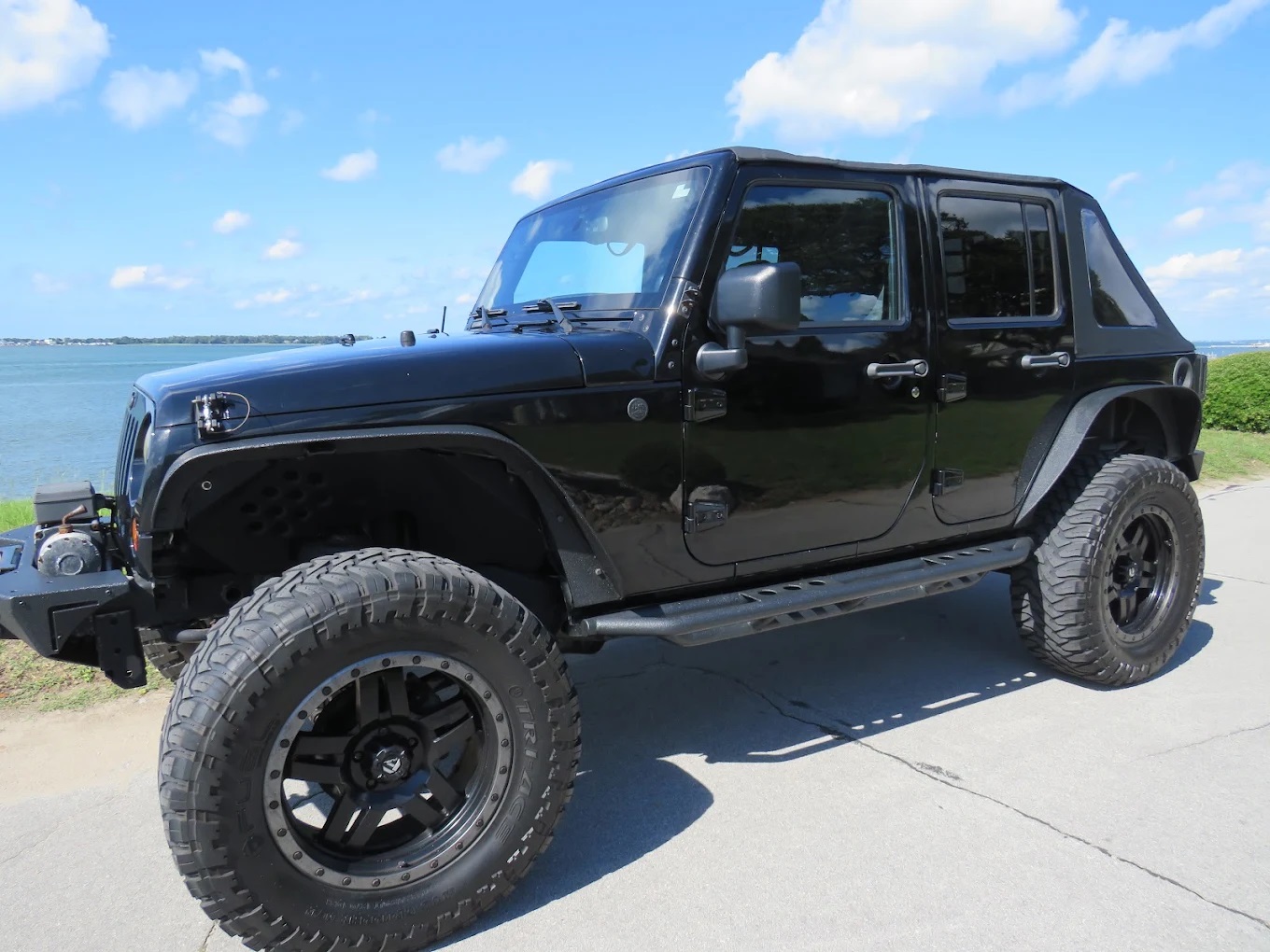 Customer vehicle serviced at Bayside Jeeps
